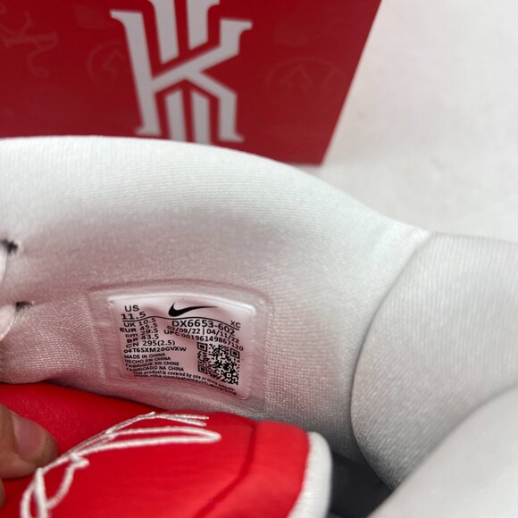 Nike Kyrie Infinity TB Promo Size 11.5 Red White DX6653-602 Men Shoes Sneakers - Picture 5 of 5